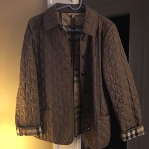 Burberry Diamond quilted jacket
